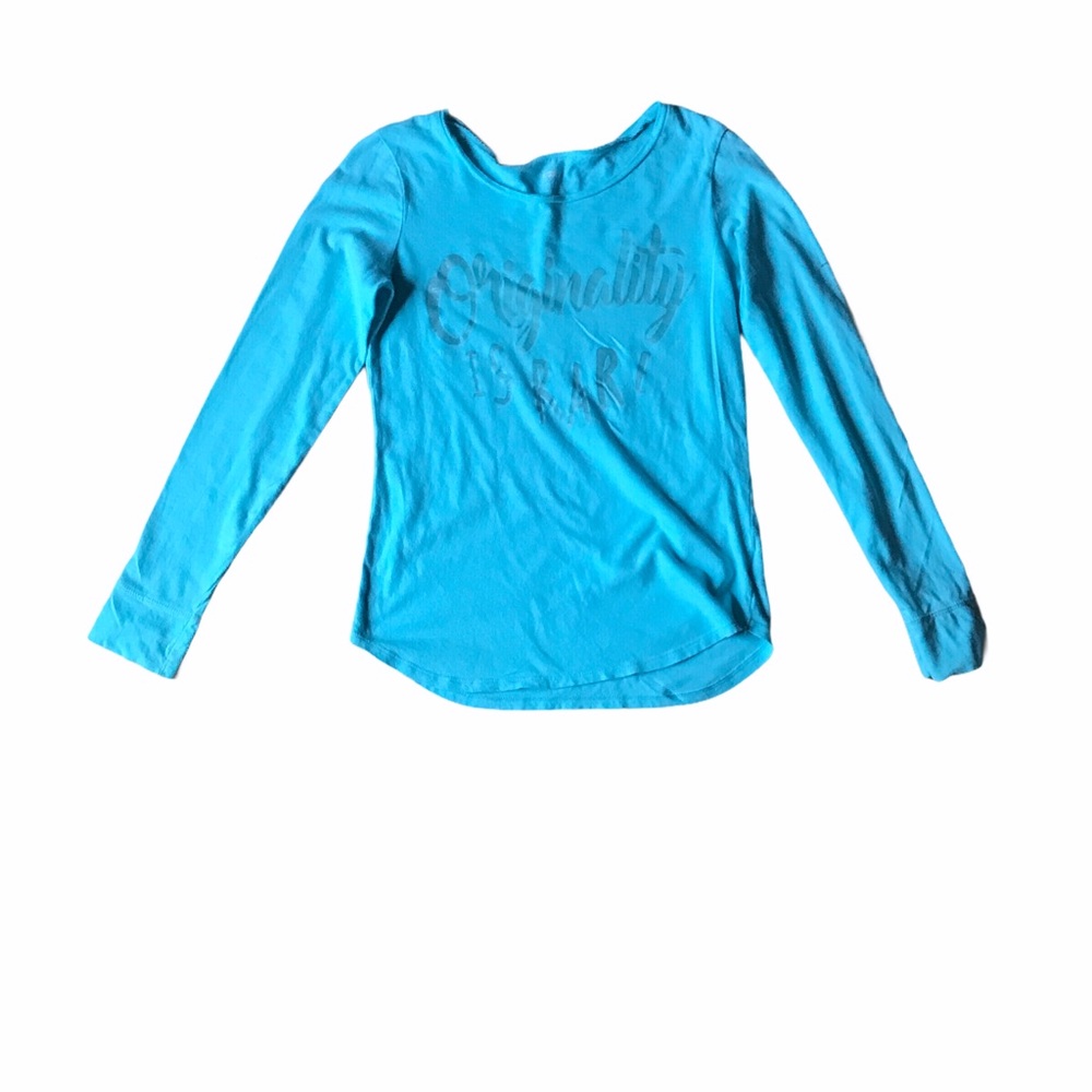 EUC Old Navy Graphics Shirt Long Sleeve Girls